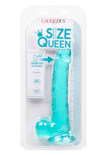 Queen Size Dong 8 Inch Blue na Arena.pl