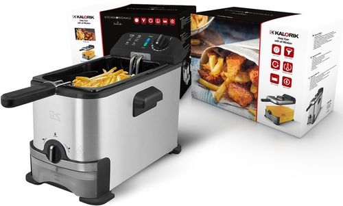 FRYTKOWNICA TRADYCYJNA OLEJOWA 3L FILTR OLEJU FRYTOWNICA TERMOSTAT na Arena.pl