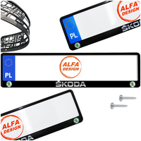 Ramka pod tablice rejestracyjne SKODA 1 szt. ramki do tablic