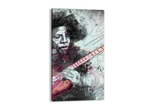 Obraz Na Płótnie - Gitara Muzyka  - 45X80 Cm - Pa45X80-2559 na Arena.pl