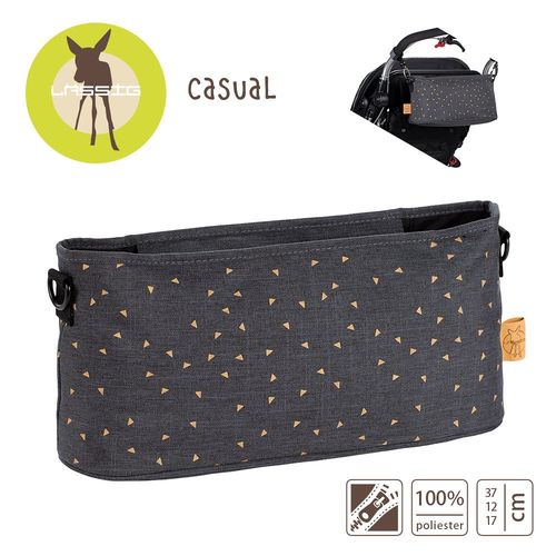 Lassig - Casual Label Organizer do Wózka Triangle dark grey na Arena.pl