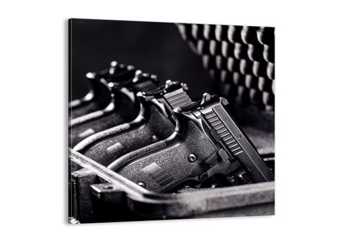 Obraz Na Płótnie - Rewolwer Broń  - 40X40 Cm - Ac40X40-4004 na Arena.pl