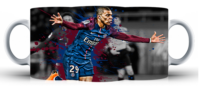 Kubek ceramiczny Mbappe zdjęcie 2
