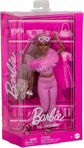 LALKA BARBIE DELUXE STYLE #4 w stroju w stylu Barbiecore na Arena.pl
