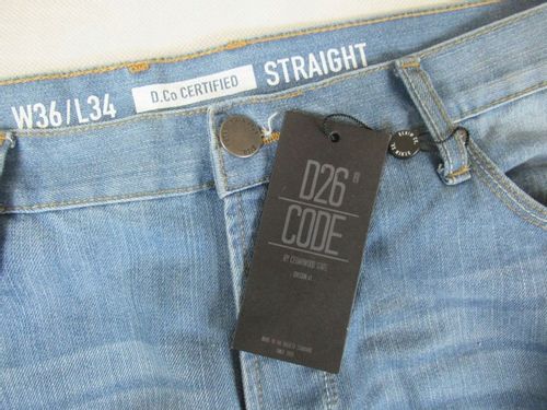 DENIM.CO __ PREMIUM WASH JEANS SPODNIE ___ 36/34 ___ NOWE na Arena.pl