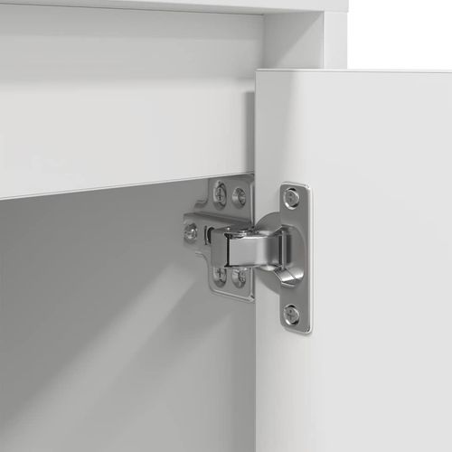 Szafka nocna z oświetleniem LED Biała 38x34x50 cm na Arena.pl