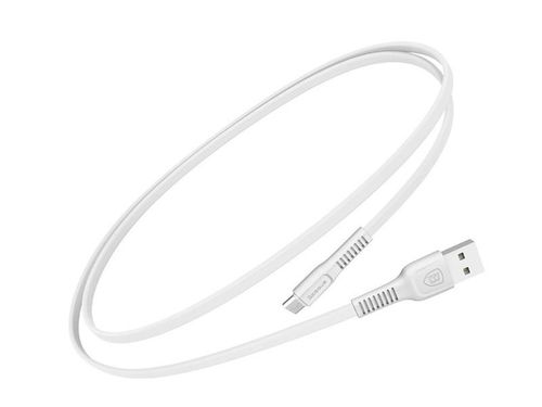 Kabel Baseus micro USB Tough Series 1M 2A płaski biały na Arena.pl