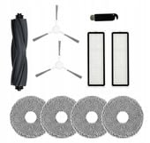 ZESTAW FILTRY SZCZOTKI MOPY akcesoria do DREAME L10s Ultra, L10 Ultra