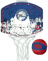 WILSON PHILADELPHIA 76ERS MINI TABLICA KOSZYKÓWKI