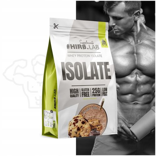 Izolat Białka BIAŁKO 700 g WPI Whey Protein Isolate Czekolada ciastko HIRO na Arena.pl