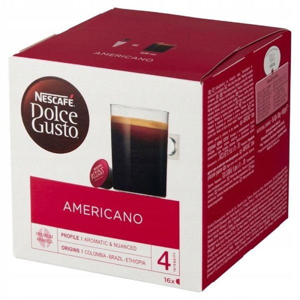 Kapsułki Nescafe Dolce Gusto Americano 16szt zdjęcie 3