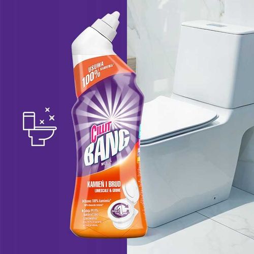 cillit bang żel do toalet - kamień i rdza 750ml na Arena.pl