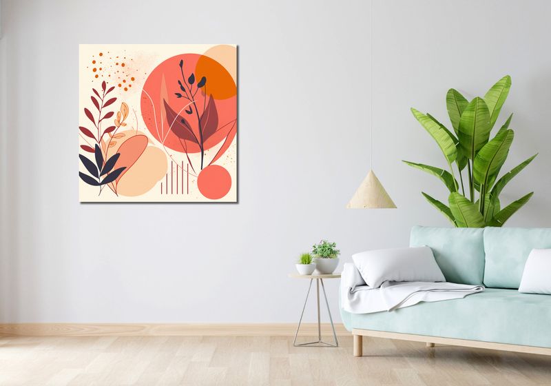 Obraz 90x90cm Ciepłe Popołudnie zdjęcie 2