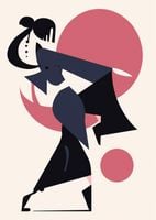 Plakat 64x90cm Dumnym Krokiem