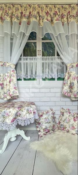 Firana kuchenna + zazdrostki zdjęcie 6