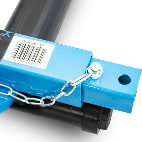 Wózek manewrowy hydrauliczny pod koła 4 sztuki niebieski na Arena.pl