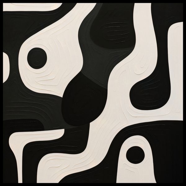 Plakat 60x60cm Kontrastowa Harmonia zdjęcie 2