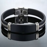 BRANSOLETKA MĘSKA PREZENT DLA SYNA OD MAMY TATY