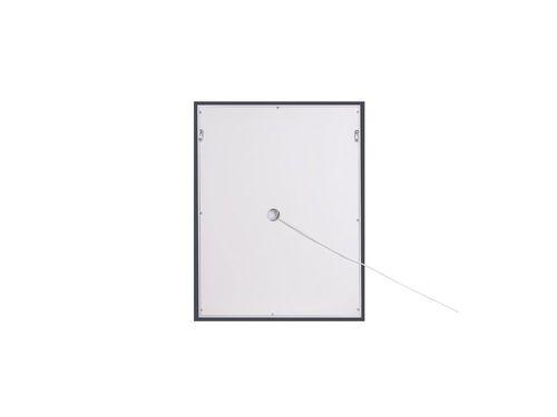 Lustro Ścienne Led 60 X 80 Cm Srebrne Laita na Arena.pl