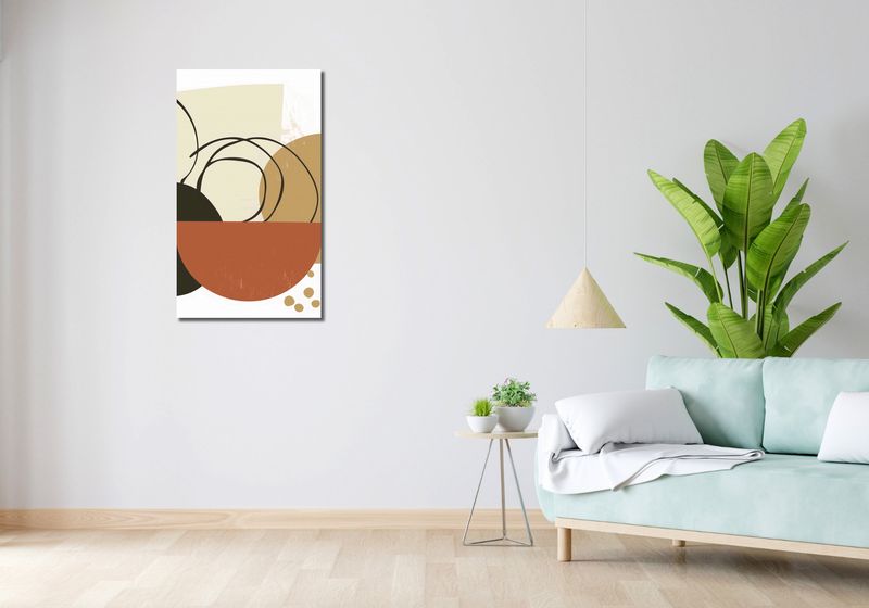 Obraz 50x90cm Kolaż Roślin zdjęcie 2