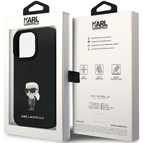 Etui Karl Lagerfeld do iPhone 14 Pro, Czarny na Arena.pl