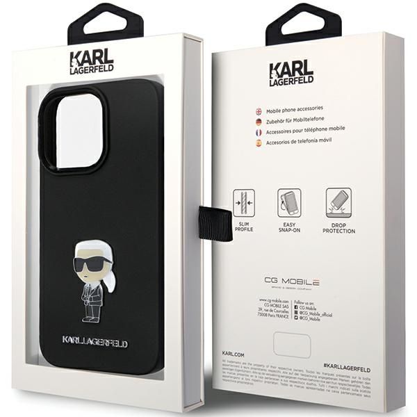 Etui Karl Lagerfeld do iPhone 14 Pro, Czarny zdjęcie 8