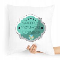 Poduszka Dla Przyjaciela Najlepszy Przyjaciel Z Nadrukiem Ze Zdjęciem