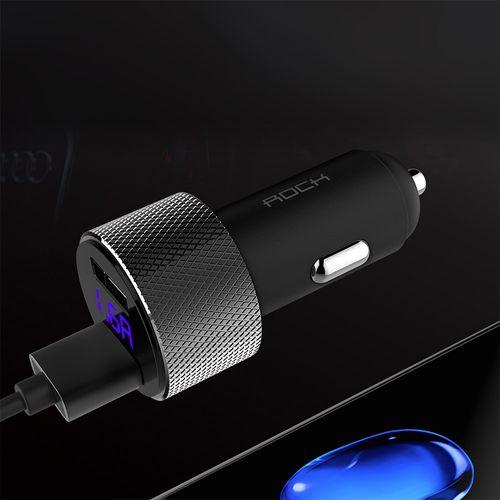 ROCK Ładowarka Samochodowa 2x USB 3,4A KABEL MICRO na Arena.pl