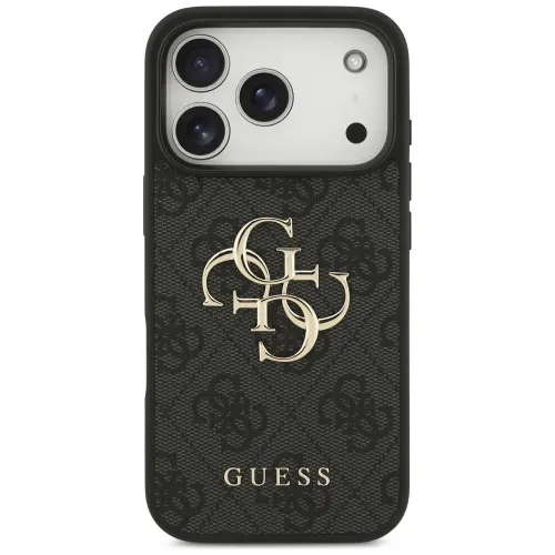 etui guess 4g big logo do iphone 17 pro - czarne na Arena.pl