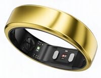 RingConn Gen 2 Smartring Monitorowanie Tętna Snu Kalorii Złoty Rozmiar 12