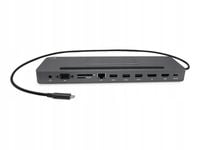 i-tec USB-C Metal Ergonomic 4K 3x Display Dock PD 85W + Zasilacz