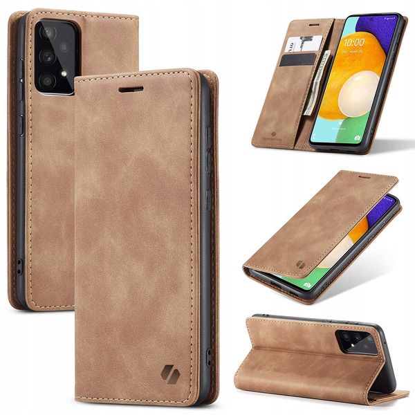 Spacecase Wallet Galaxy A53 Light Brown zdjęcie 12