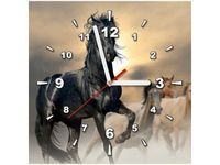 30X30CM ZEGAR OGIER OBRAZ DREWNO