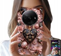 ETUI DO XIAOMI REDMI A3 - KOBIECE WZORY KŁÓDKA SERCE CASE + SZKŁO