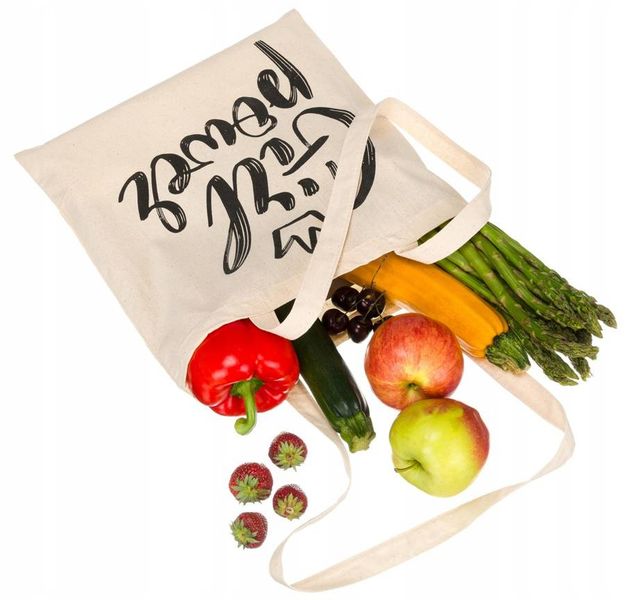 bawełniana torba typu shopper bag zdjęcie 5