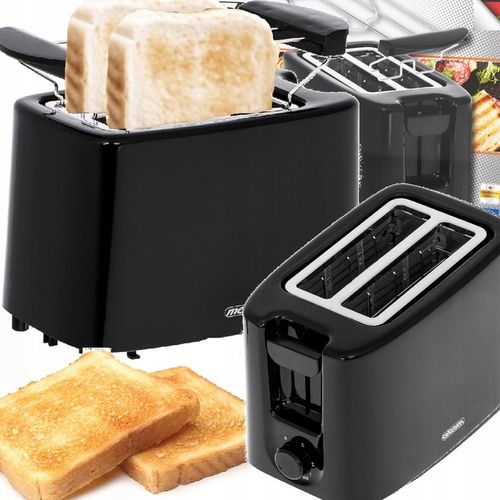 TOSTER PODWÓJNY CZARNY OPIEKACZ SANDWICH 900W na Arena.pl