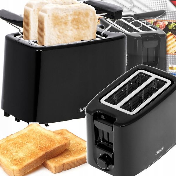 TOSTER PODWÓJNY CZARNY OPIEKACZ SANDWICH 900W zdjęcie 9