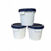 3 szt Wiadro plastikowe 15l zakręcane pojemnik 15 do fermentacji kwaszenia