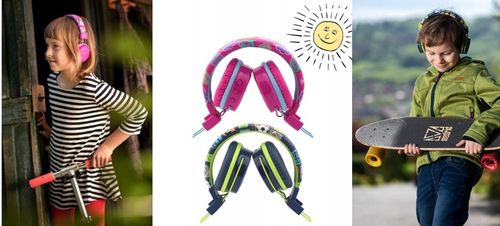 SŁUCHAWKI DLA DZIECI BEZPRZEWODOWE BLUETOOTH 15H na Arena.pl