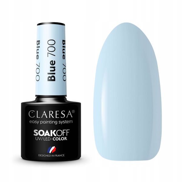 CLARESA Lakier hybrydowy BLUE 700 - 5g zdjęcie 1