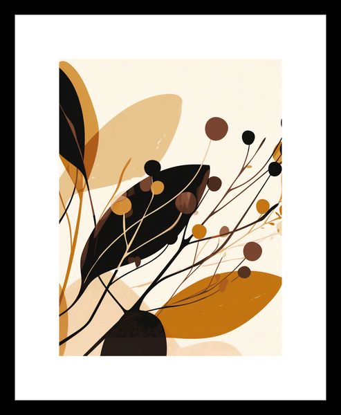Plakat 30x40cm Jesienne Sylwety zdjęcie 3