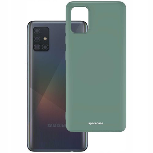 Spacecase Silicone Case Galaxy A71 Dark Green na Arena.pl