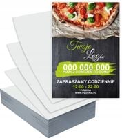 Ulotki A5 reklamowe firmowe GOTOWY PROJEKT GRATIS 100 szt