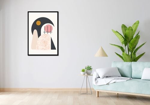 Plakat 68x98cm Zakres Widoku na Arena.pl