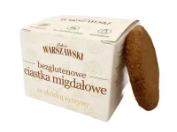 Ciastka MigdaŁowe ZE SkÓrkĄ Cytryny BEZ Dodatku CukrÓw Bezglutenowe 150 g