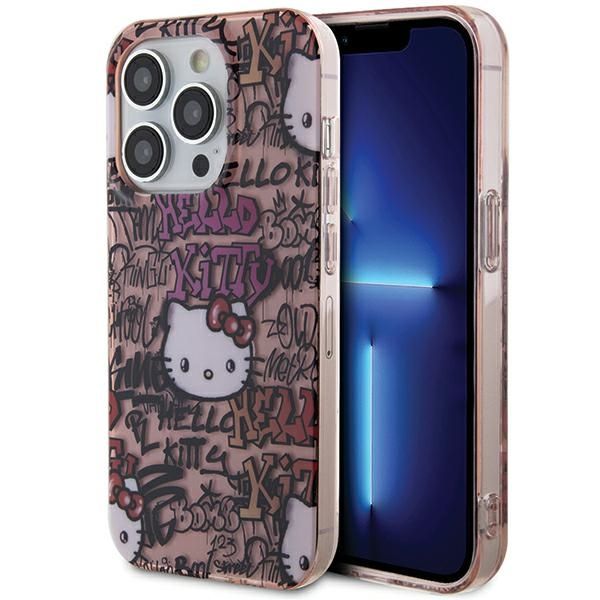 Etui Hello Kitty do iPhone 13 Pro Max, Różowy zdjęcie 1