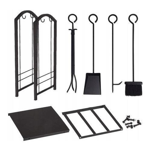 STOJAK NA DREWNO KOMINKOWE OPAŁOWE KOSZ NA DRZEWO DREWNO SPAWANY W CAŁOŚCI na Arena.pl