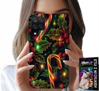 ETUI DO SAMSUNG GALAXY A22 5G - LASKA CUKROWA, JEMIOŁA, CHOINKA + SZKŁO