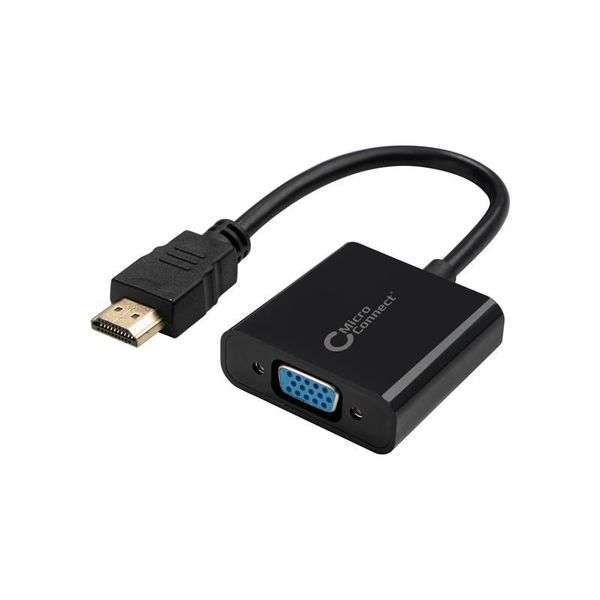 MicroConnect Adapter HDMI - VGA M/F, Black zdjęcie 1