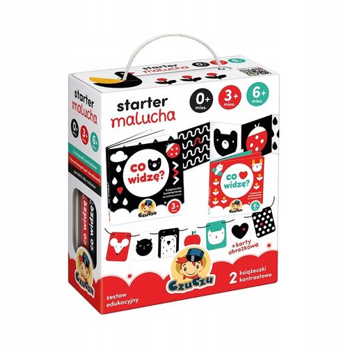 CZUCZU STARTER MALUCHA KSIĄŻECZKI KONTRASTOWE 0m+ na Arena.pl